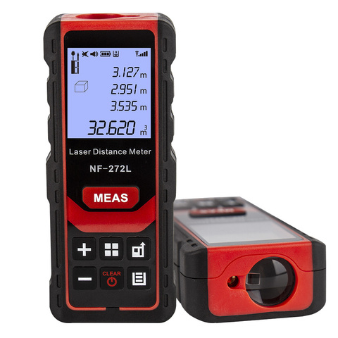 Noyafa NF-272L Laser Distance Meter 60M 80M 100M Rangefinder Tape Range Finder Measure Device Digital Ruler Test Tool ► Photo 1/6