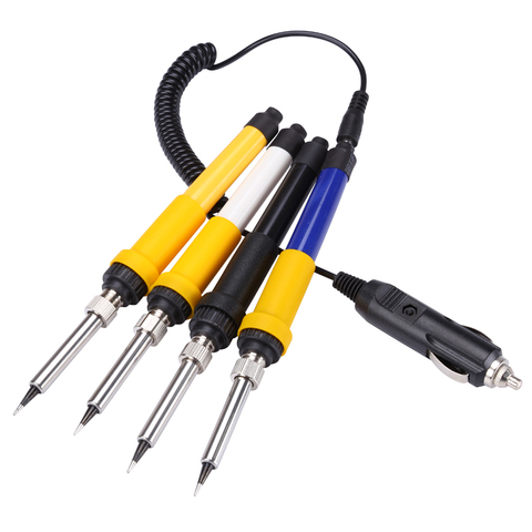 DC 12V 60W Portable Electric Soldering Iron Auto Car Battery Solder Station Rework Welding Repair Tools ► Photo 1/6