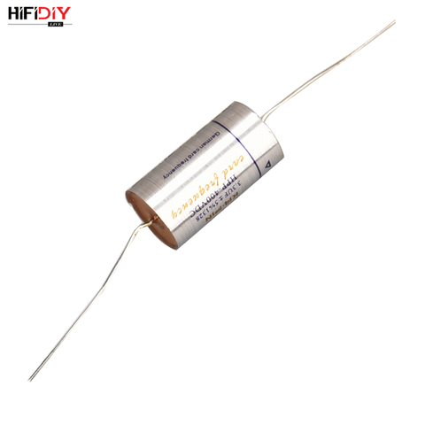 HIFIDIY LIVE Silver MKP capacitor non-polar frequency divider capacitor AUDIO nourishments 1.0uf 2.2uf 3.3uf 4.7uf 5.6uf 6.8uf ► Photo 1/6