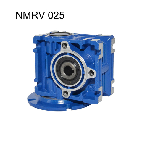 NMRV 025 Gearbox Reducer Ratio 7.5/10/15/20/30/40/50/60 56B14 High Quality Electric Motor Gearbox Use for Automatic Doors Motor ► Photo 1/6