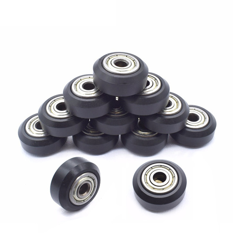 10PC Openbuilds Plastic wheel POM with Bearings big Models Passive Round wheel Idler Pulley Gear perlin wheel for CR10 Ender 3 ► Photo 1/5