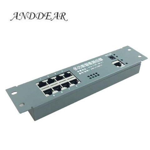 Mini router module Smart metal case with cable distribution box 8 ports router OEM modules with cable router Module motherboard ► Photo 1/1