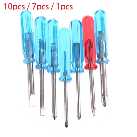 1/7/10PCS Phillips Slotted Cross Word Head Five-pointed Star Mini Screwdrivers For Phone Laptop Repair Open Tools ► Photo 1/6