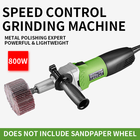 Straight grinder, speed control grinder, metal electric grinder, stainless steel grinder, wire drawing machine ► Photo 1/6