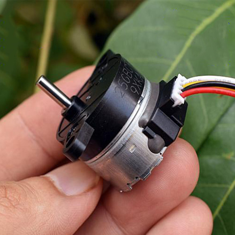 Nidec 2 Phase 4 Wire 25MM Stepper Motor Strong Magnetic Metal Gearbox Gear 1:12 D-shaft 15 Degree Micro Mini Reducer Slow Speed ► Photo 1/5