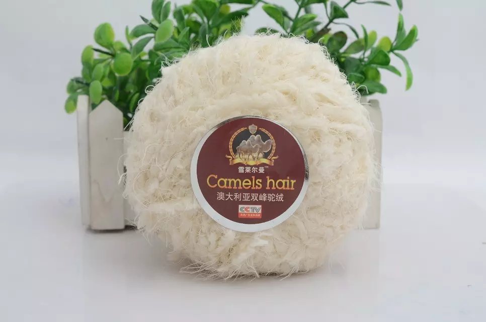 50g=1Pc DIY Blended Soft Camel Hair Yarn Silk Cotton Yarn Wool Cashmere Yarn  Hand Knitting Crochet Wool Thread - Price history & Review | AliExpress  Seller - TPRPYNyarn Store 