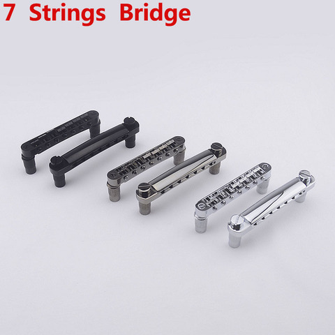 1 Set 7 Strings Tune-O-Matic Electric Guitar Bridge And Tailpiece  MADE IN KOREA ► Photo 1/6