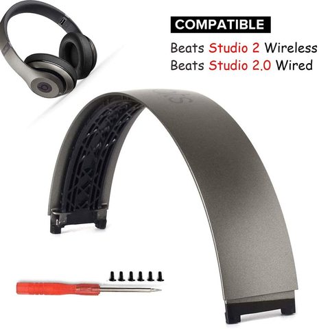 Replacement Headband Arch Plastic Repair Parts Compatible with Beats Studio 2.0 Studio 3 Headphones kits replace parts ► Photo 1/6
