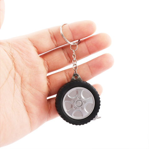 black Color Keychain Tape Measure 1 Meters Quantity Clothing Size Tape Measure Small Tape Measure Keychain ► Photo 1/6