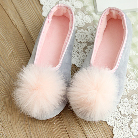 Hot Sale Women Indoor Wear Shoes Home Slippers Sweet Looking Two Colors Spring Autumn Wear Fashion  Style Comfortable Wear ► Photo 1/5