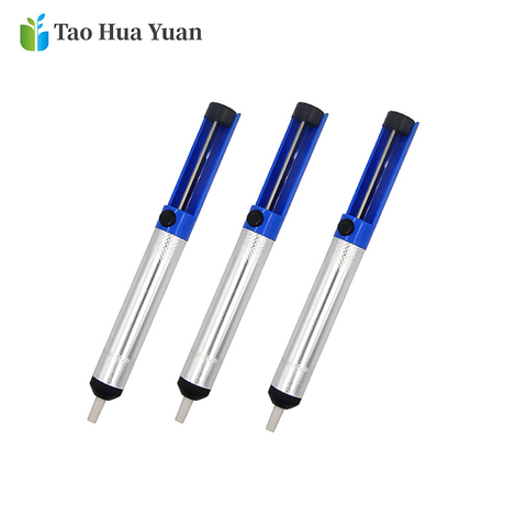 Aluminum Metal Desoldering Pump Suction Tin Gun Soldering Sucker Pen Removal Vacuum Soldering Iron Desolder Hand Welding Tools A ► Photo 1/6