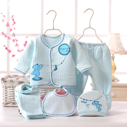 5pcs Blue Baby Clothes Hangers Newborn Infant Children Clothes