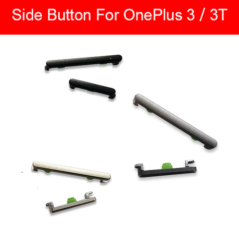 1 Set Volume +Power Button Side Key Flex Cable For Oneplus One Plus 3 3T Three A3000 A3003 A3010 Switch On Off Keypad ► Photo 1/5