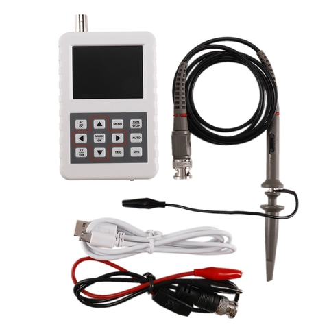 1 Set Digital Handheld Oscilloscope 5M Bandwidth 20MSps Sampling Rate Mini Size DSO PRO Oscilloscope with P6100 Oscilloscope Pro ► Photo 1/6