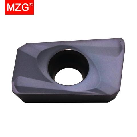 MZG 10PCS  APMT 1135 1604 PDER H2 M2 ZP151 CNC Machining Cast Iron RIght Angle BAP 300 400 Tool  Steel Carbide Milling Inserts ► Photo 1/6
