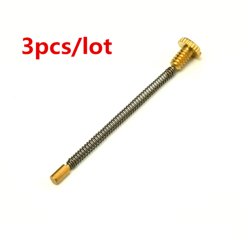 3pcs/Lot 50mm*2.5mm Universal Flint Spring Screws Suitable For ZP Kerosene Oil Lighter Repair Replacement Parts DIY Accessory ► Photo 1/6