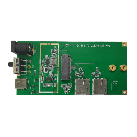 5G to Type-C USB3.0 NGFF M.2 to USB 5G module industrial adapter board for Quectel RM500Q-GL SIMCOM SIM8202G-M2 SIM8200EA-M2 ► Photo 1/4