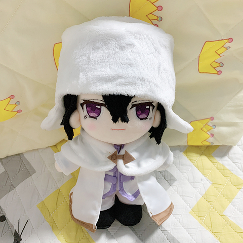 Bungo Stray Dogs Fyodor Dostoyevsky 20CM plush Doll Clothes Toy Stuffed costume cute cosplay christmas Gift ► Photo 1/5