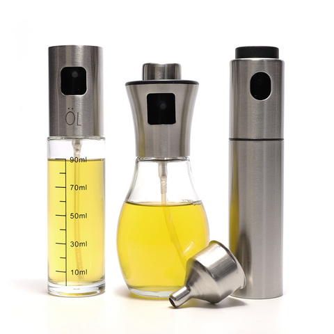 Olive Oil Sprayer Dispenser for Cooking , BBQ and Air Fryer, Premium Glass Oil Vinegar Soy Sauce Spray for Grilling, Kitchen ► Photo 1/6