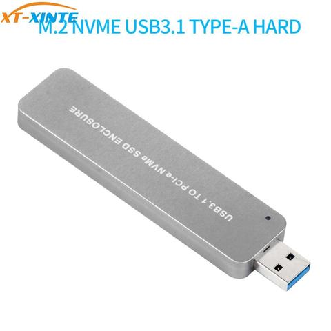 XT-XINTE LM903 USB3.1 to PCI-E for NVME M.2 TYPE-A SSD Hard Disk Box Adapter Card External Enclosure Case for 2242/2260/2280 SSD ► Photo 1/5