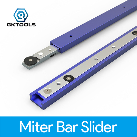Woodworking Aluminium Alloy Miter Track Slot or Miter Slider Bar Table Saw Miter Gauge Rod T track Slot Workbench DIY Tools ► Photo 1/5