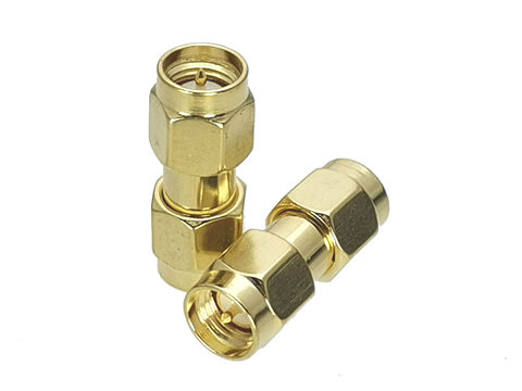 1Pcs Connector SMA Male Plug to SMA Male Plug RF Adapter Coaxial High Quanlity ► Photo 1/3