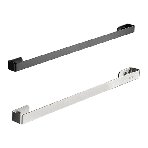 Stainless Steel Wall Mounted Toilet Towel Rack Holder Bath Towel Hanger Shelf 11UA ► Photo 1/6