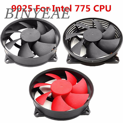 BINYEAE 9025 9225 90MM 9cm Cooling Fan Circular fan for 775 CPU Cooling fan DC12V CPU fan 3pin ► Photo 1/1