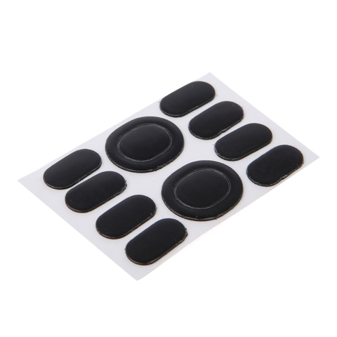 2Sets 0.6mm Mouse Feet Mouse Skates for Logitech G102 Laser Mouse With free Alcohol Pad Mice Skate Black ► Photo 1/5