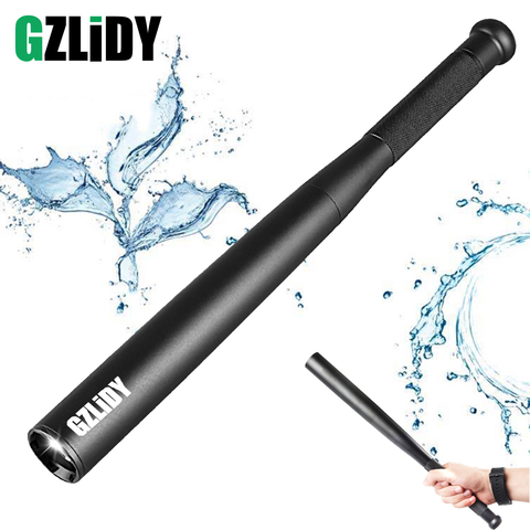 Baseball Bat LED Flashlight T6 LED torch super bright baton for Emergency and For self-defense,outdoor lighting ► Photo 1/6