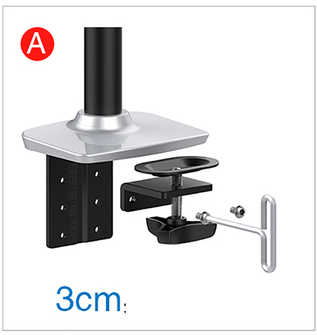 Desktop Clamping Part for Monitor Holder XSJ8012C/ XSJ8012CT/ XSJ8013C/XSJ8013CT/XSJ8013C-300 ► Photo 1/5