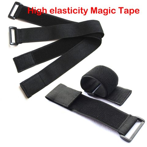 5pcs Highly Elastic band Magic Tape Sticks Cable Ties Model Straps Wire Elastic Stick Buckle Belt Bundle Tie Hook Loop Fastener ► Photo 1/6