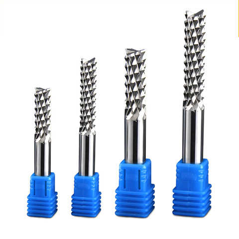 Vsharp Carbide Tungsten Corn Teeth Cutting 4mm 6mm Milling Bits End CNC PCB Cutter for Engraving Machine Tools Circuit Boards ► Photo 1/6