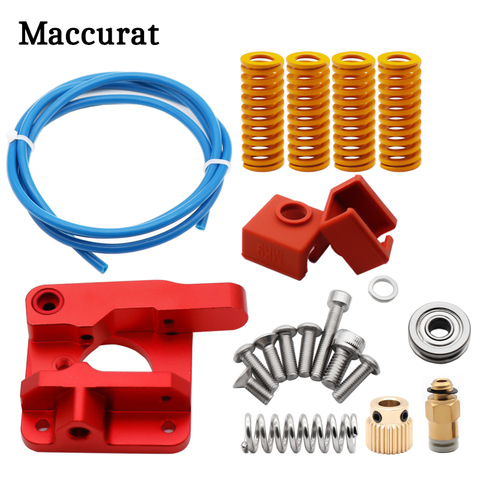 3D Printer Upgraded Long-Distance Remote Metal Ender 3 CR10 Extruder+Leveling Spring+PETG Tube+MK9 Silicone Sleeve Cover J-head ► Photo 1/6