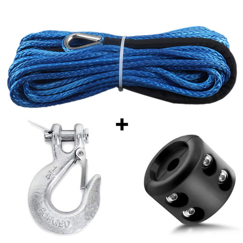7000LBs Winch Line Cable Rope Winches Towing Hook Stopper Rubber for ATV SUV UTV Truck Offroad Accessories ► Photo 1/6