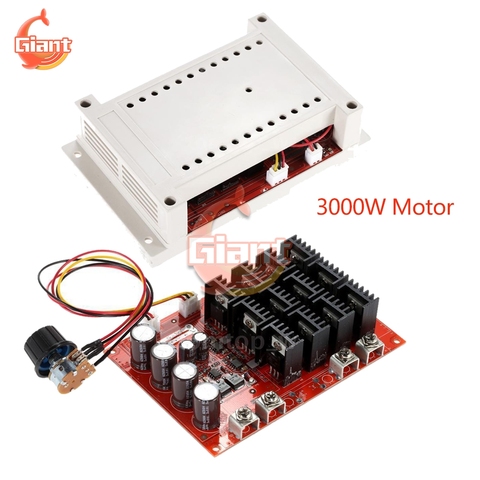 DC 10-50V 60A Motor Speed Control PWM HHO RC Controller Governor Switch RC Extender 12V 24V 36V 48V 3000W Module DIY ► Photo 1/6