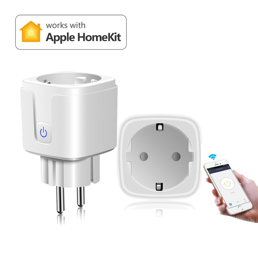 Simuleren Hoge blootstelling Noord West Smart socket Apple Homekit stopcontact Wifi Socket Wall plug Smart Outlet  220V 110V Siri Voice Remote Control Intelligent wi fi - Price history &  Review | AliExpress Seller - Lcamaw Official Store | Alitools.io