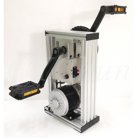 Aluminum pedals Pedal stepped generator 12V24V100W playground equipment outdoor exercise bike spinning ► Photo 1/6