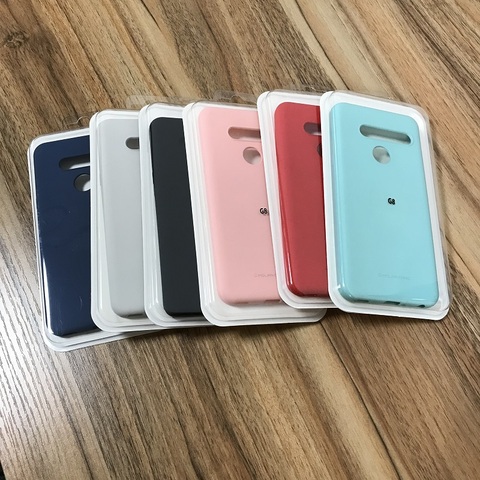 soft silicon matte rubber case for LG Velvet G6 G7 G8 G8S G8X V30 V40 V50 V50S V60 Thinq Q6 Q7 Q60 Q51 K40 K40S K50S K61 K41S ► Photo 1/6