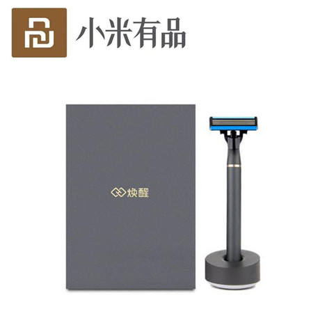3in1 a Set Xiaomi Men Shaver Razor Lemon Flavor 7 in1 Set Magnetic Replace the Clip Best Gift for Father Housband for smart homs ► Photo 1/1