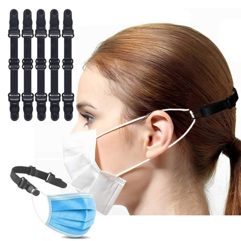 5pcs Mask Extension Hook Adjustable Anti-slip Ear Protector Release Pain Mask Ear Grips Extension Guarda Mascarillas Mask Holder ► Photo 1/6