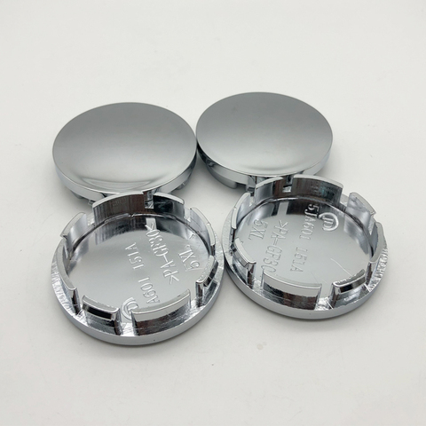 4PCS/lot 56MM Chrome Car Wheel Center Hub Caps Badge Emblem Sticker Decal Wheel Rim Dust-proof Cover for 56mm Logo Badge ► Photo 1/5