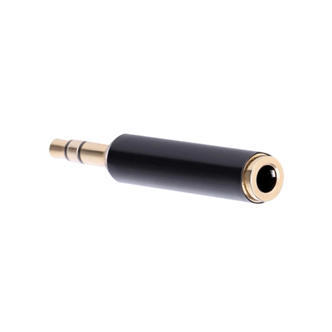 Pure Copper Gold Plated 3.5mm TRS Male To Female TRRS Audio Stereo Adapter Connectors ► Photo 1/6