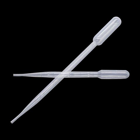 100Pcs 0.2/0.5/1/2/3/5/10ML Laboratory Pipette Plastic Disposable Graduated Pasteur Pipette Dropper Polyethylene Makeup Tools ► Photo 1/6