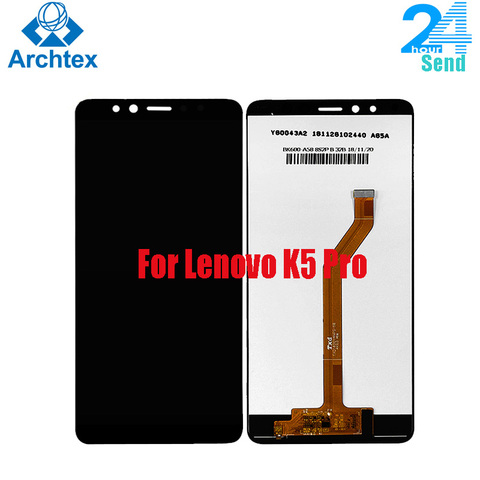 5.99 inch For Lenovo K5 Pro L38041 LCD Display and Touch Screen Screen Digitizer Assembly Replacement Tested ► Photo 1/3