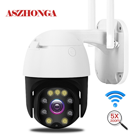 5MP Wireless Wifi Security Camera 1080P HD 5X Optical Zoom PTZ Speed Dome IP Camera Outdoor Home Security CCTV Surveillance Cam ► Photo 1/6