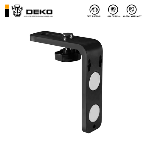 DEKO LM01 Laser Level L-shape Magnetic Pivoting Base for Instruments Lasers (5/8