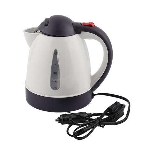 Mini Portable Electric Kettle Car 12V/24V 1L Tea Kettle 304 Stainless Steel Travel Coffee Pot Tea Heater Boiling Water ► Photo 1/6