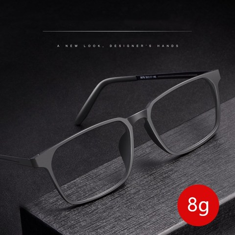 New ultra-light pure titanium glasses frame male optical glasses square fashion glasses frame prescription glasses female 8878 ► Photo 1/5