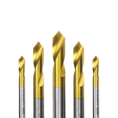 1/5/10PCS 3mm 4mm 5mm 6mm 8mm 10mm 12mm 16mm 90Degree Centering Drill for Machining Hole Drill Chamfering Tools high speed steel ► Photo 1/6
